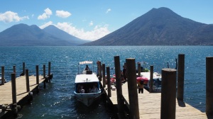 Boat docks, San Marcos (visit Lake Atitlan)